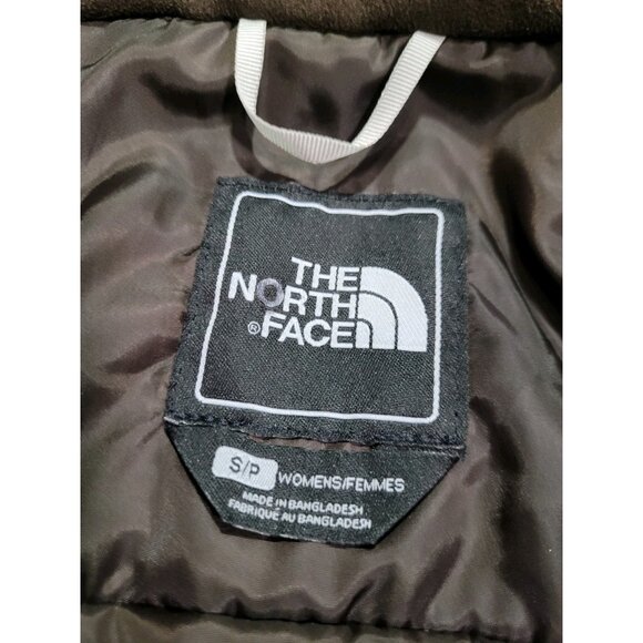 The North Face Jacket Womens S Hyvent Hooded Full Zip Brown Wind Rain Snow Warm - Picture 8 of 10